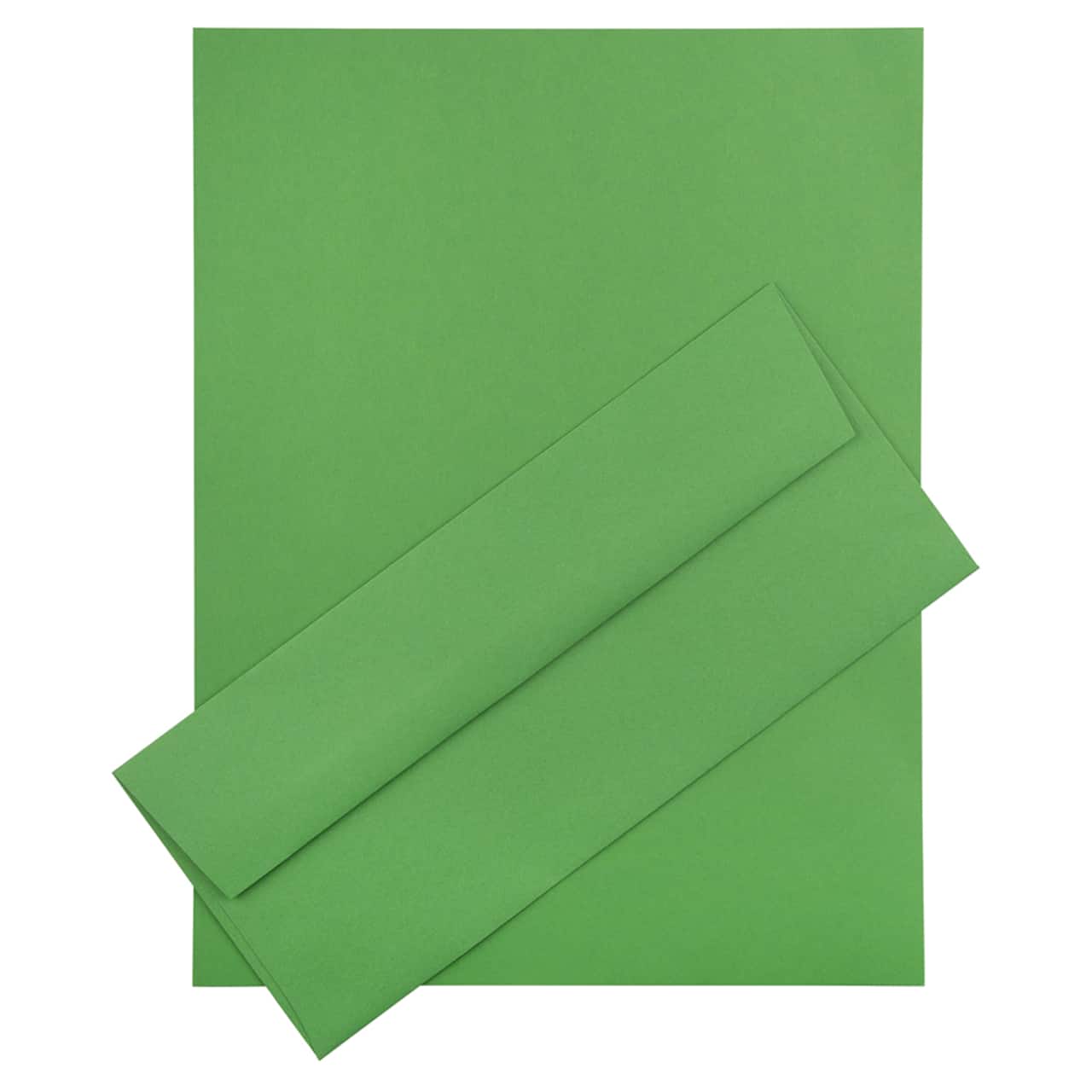 JAM Paper 8.5" x 11" Letter Paper & Envelopes #10 Business Stationery Set, 100ct.
